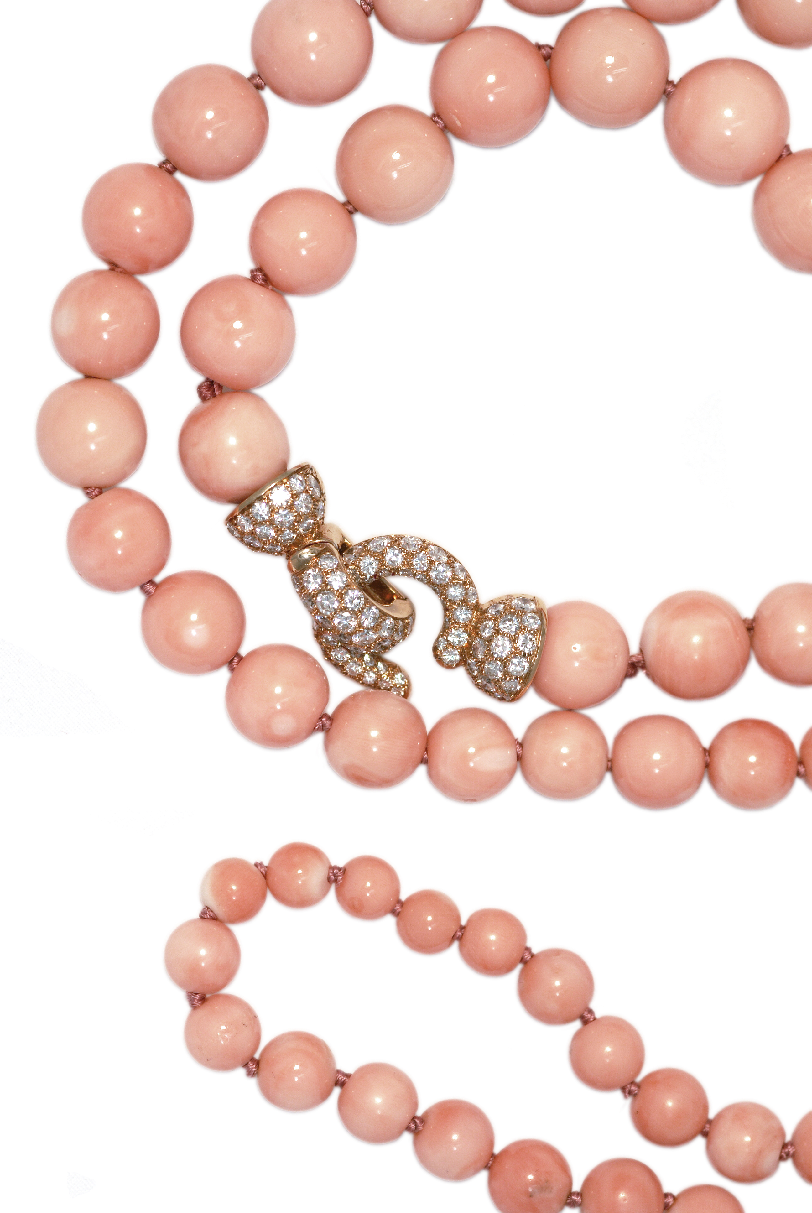 Exceptional Cartier Angel Skin Coral Necklace - Eleuteri