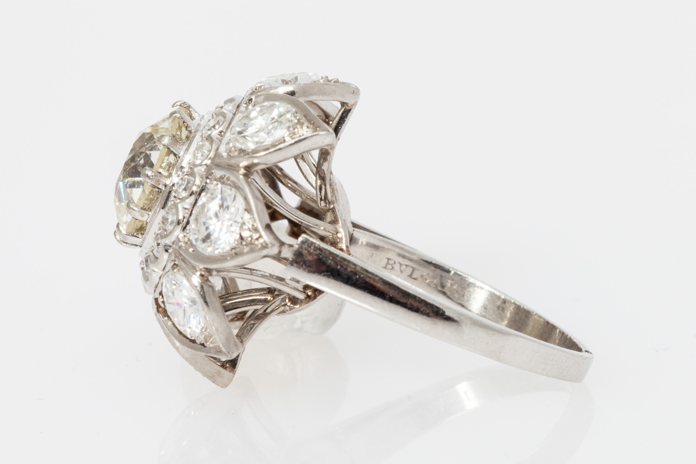 Bulgari Diamond Cocktail/Engagement Ring - Eleuteri