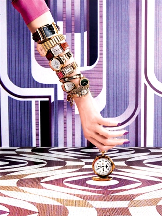 Vogue Italia – Watches, what else?