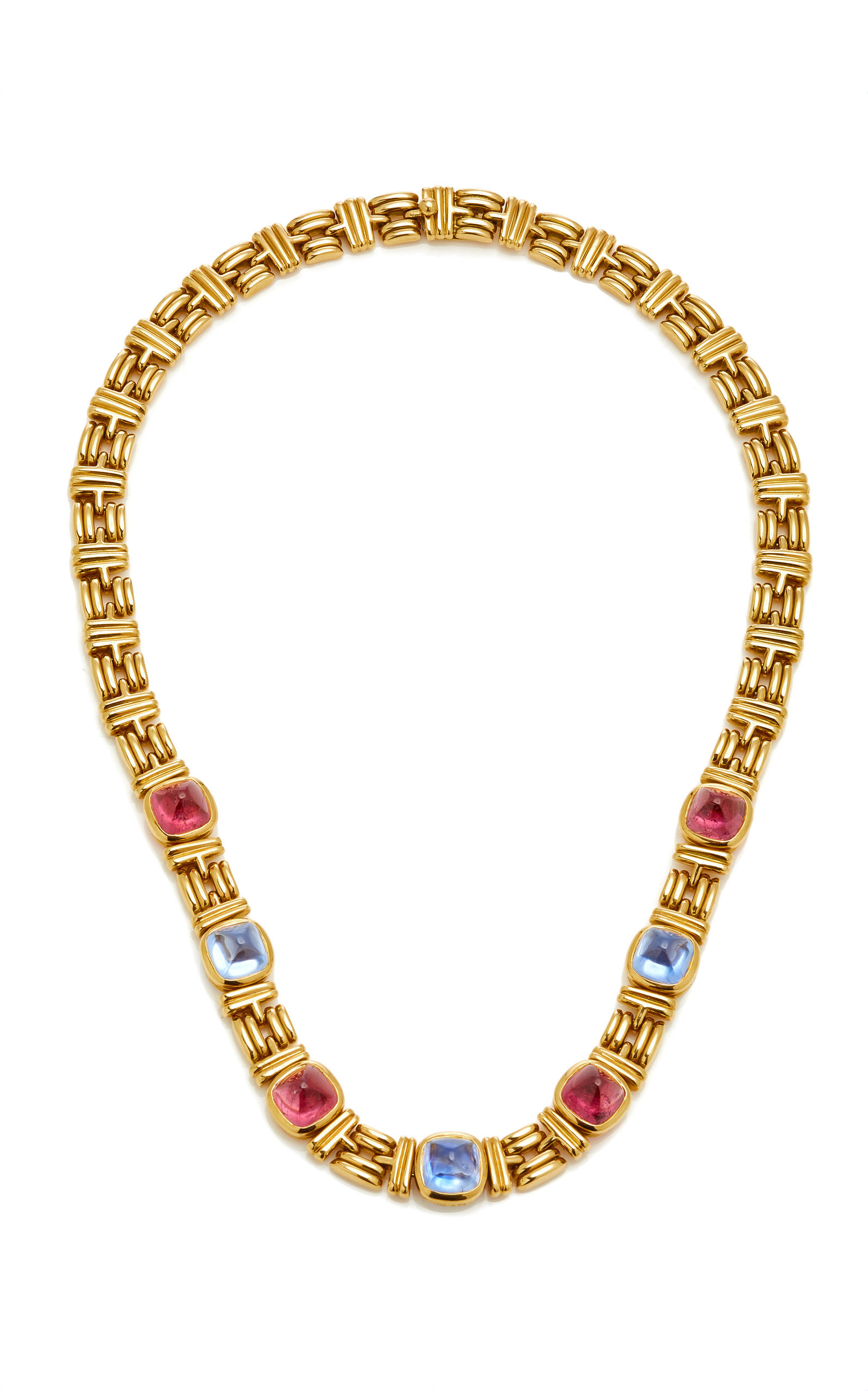 Inspirazioni Italiane cabochon gemstone necklace, Bulgari