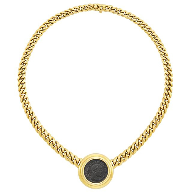 bulgari gold necklaces