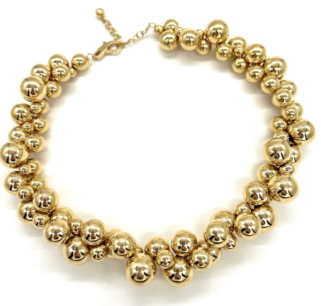 Marina B Atomo necklace in 18k gold baubles - Eleuteri